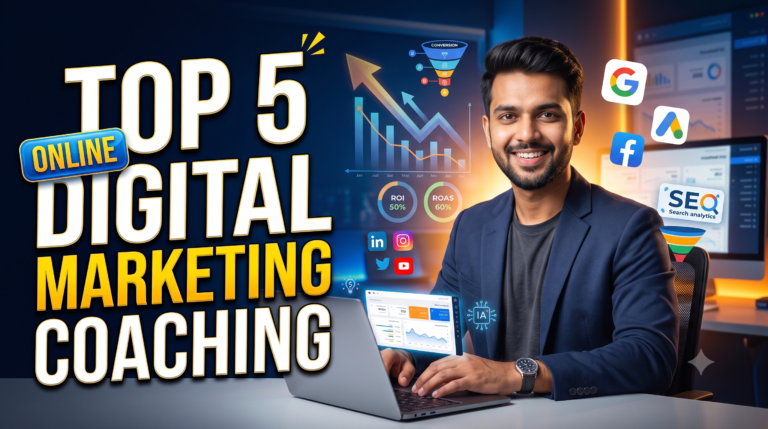 Top 5 Online Digital Marketing Coaching: Kaunsi Coaching Aapke Liye Sahi Hai?